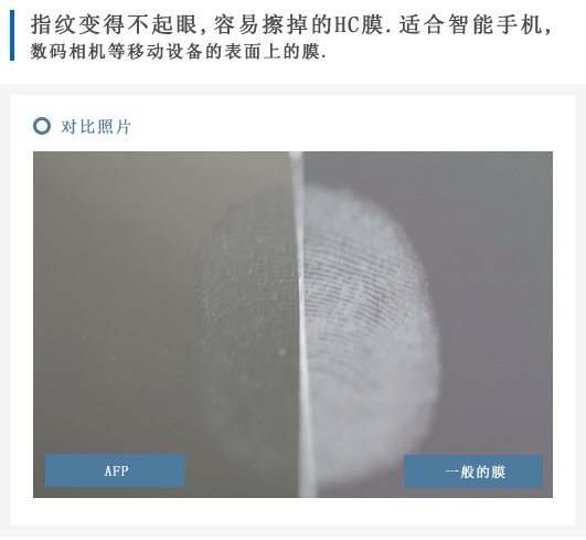 AFP (Anti Finger Print) HC Film
